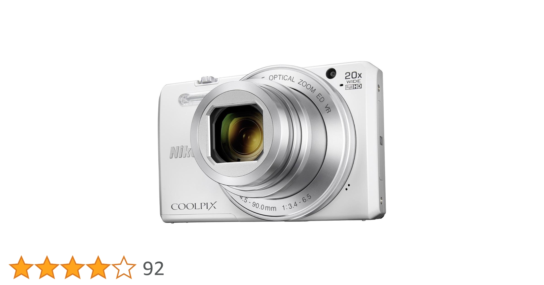 Nikon Coolpix S7000 dijital fotoğraf makinesi Beyaz VNA801E1